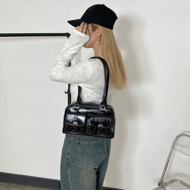 2ポケボストンバッグ