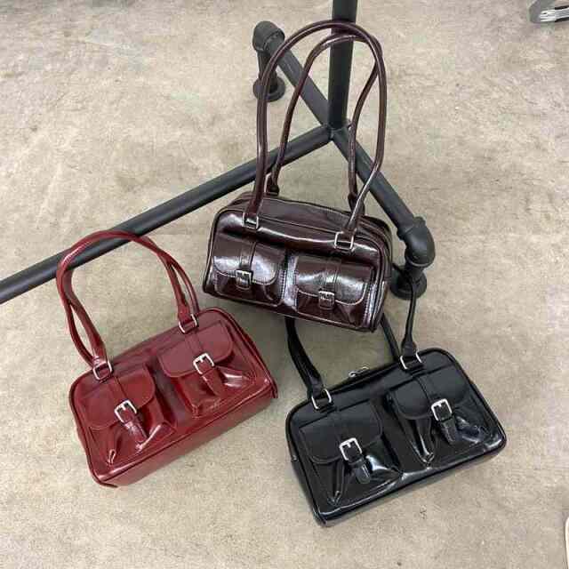 2ポケボストンバッグ