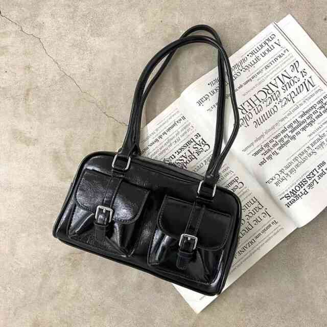 2ポケボストンバッグ