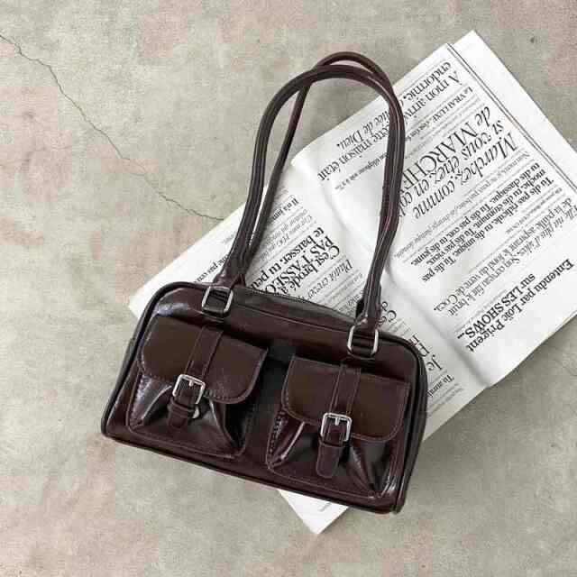 2ポケボストンバッグ