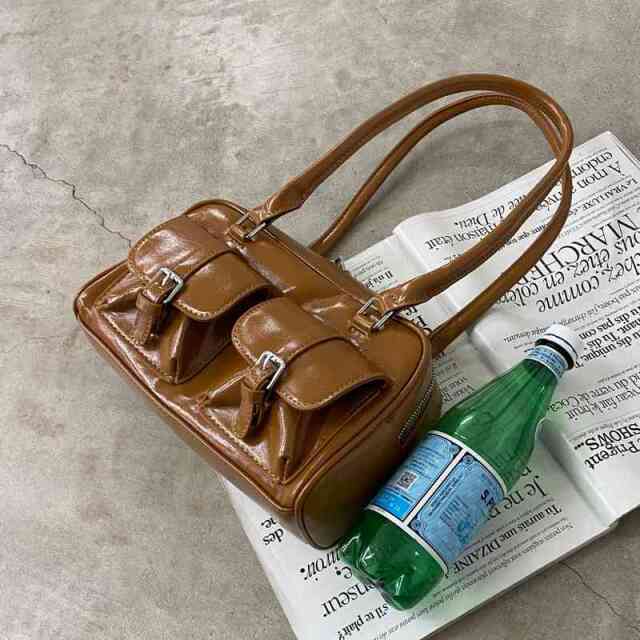 2ポケボストンバッグ