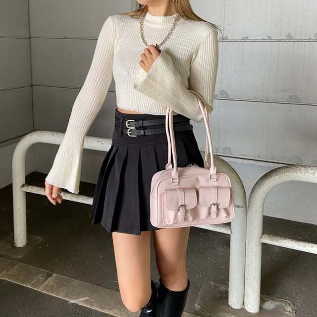 2ポケボストンバッグ