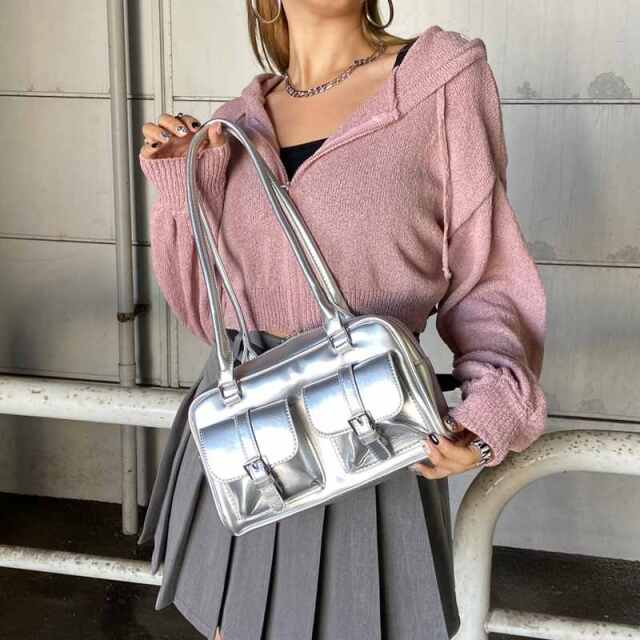 2ポケボストンバッグ