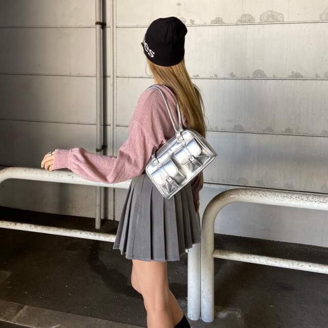 2ポケボストンバッグ