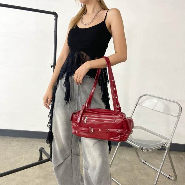 ベルトZIPボストンバッグ