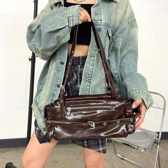 ベルトZIPボストンバッグ