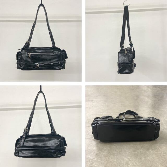 ベルトZIPボストンバッグ