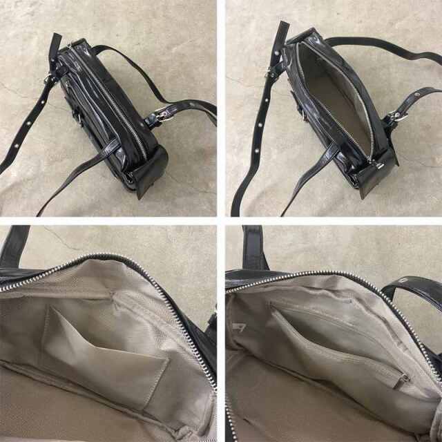 ベルトZIPボストンバッグ