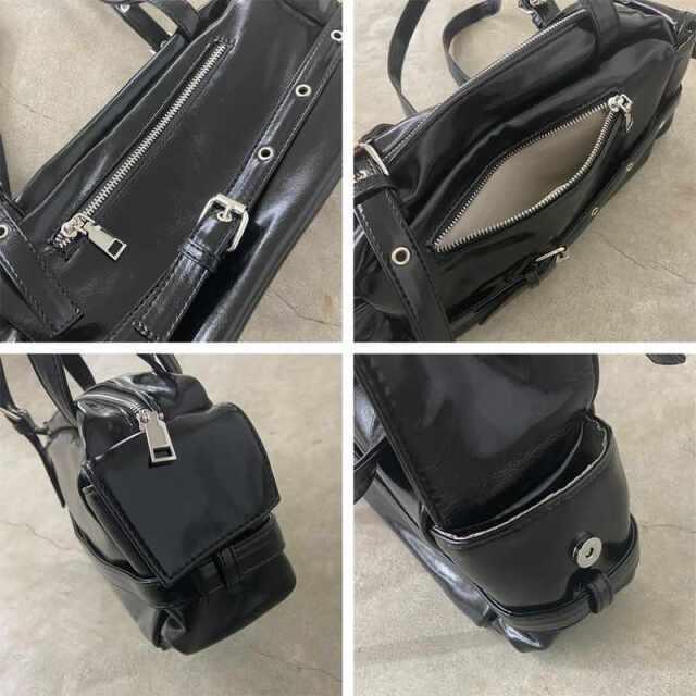 ベルトZIPボストンバッグ