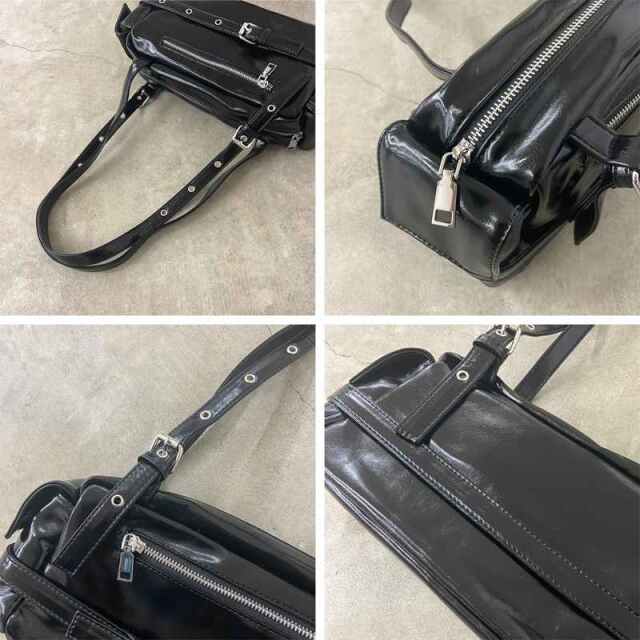 ベルトZIPボストンバッグ