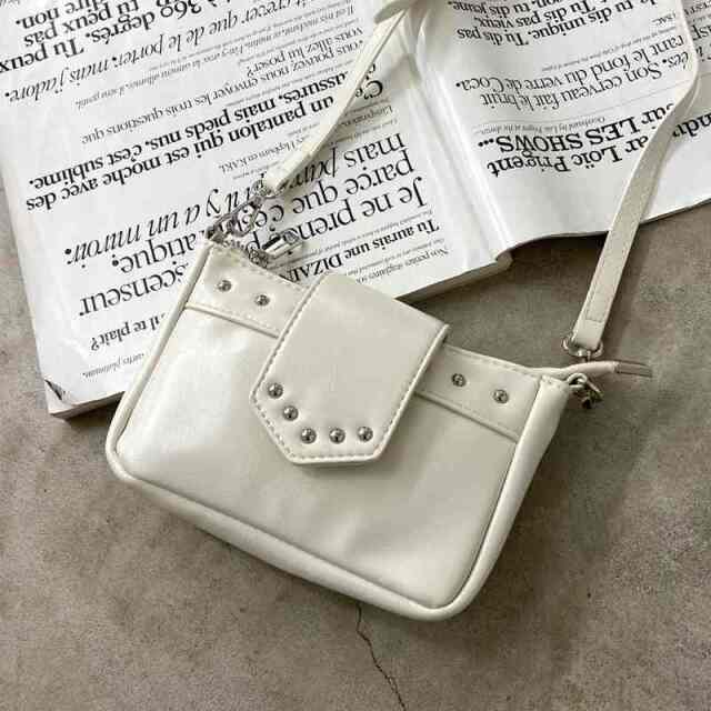 non-hedge スタッズミニショルダーバッグ|TiMTiMオンライン