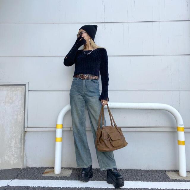 合成皮革ボストンバッグ