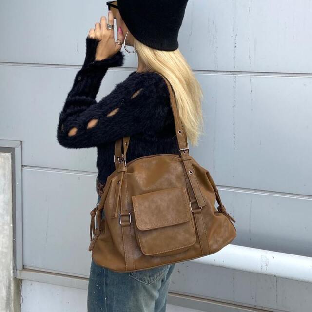 non-hedge 合成皮革ボストンバッグ|TiMTiMオンラインストア