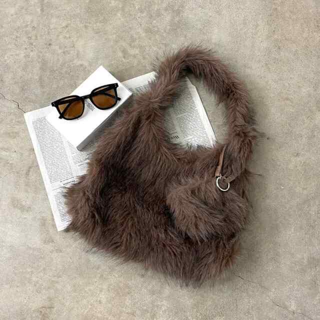 non-hedge フェイクファーポーチ付きバッグ|TiMTiMオンラインストア