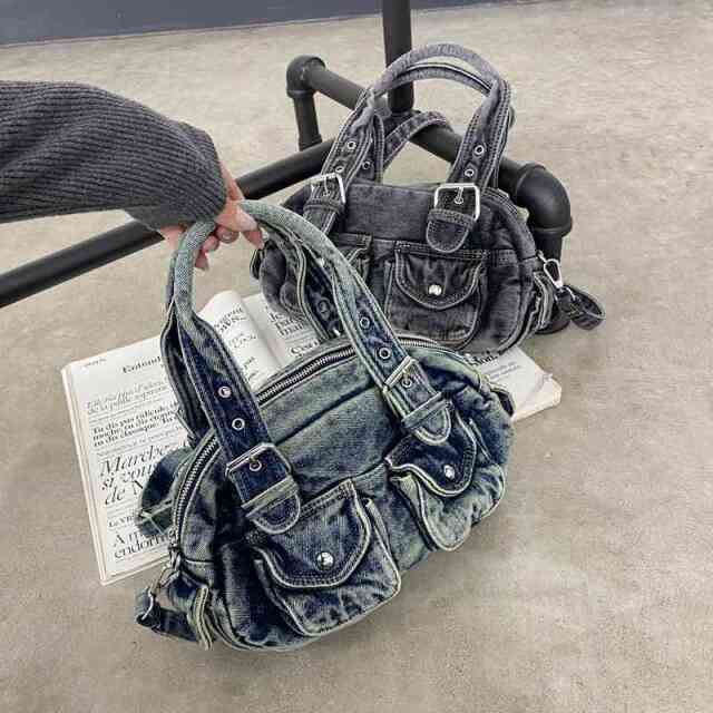 デニムミニバッグ