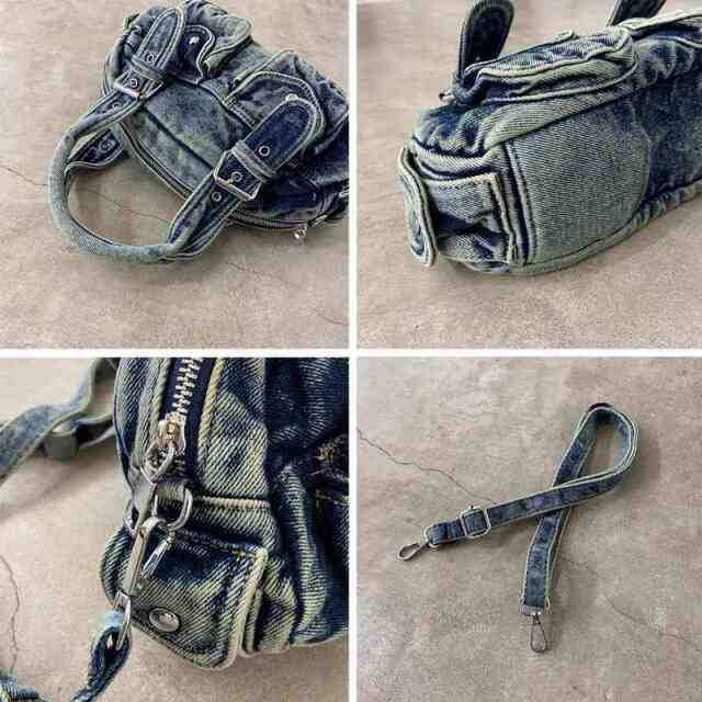 デニムミニバッグ