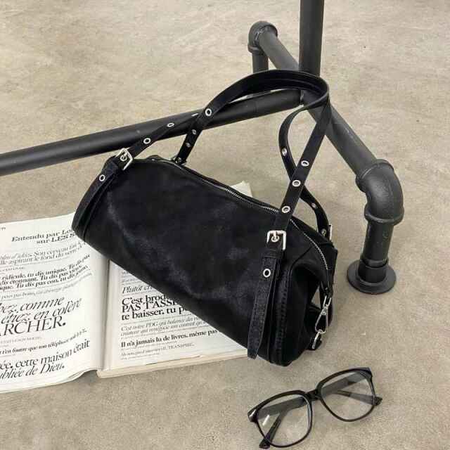 合成皮革ボストンバッグ