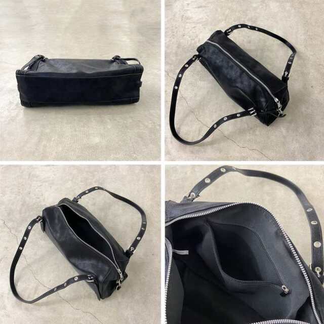 合成皮革ボストンバッグ