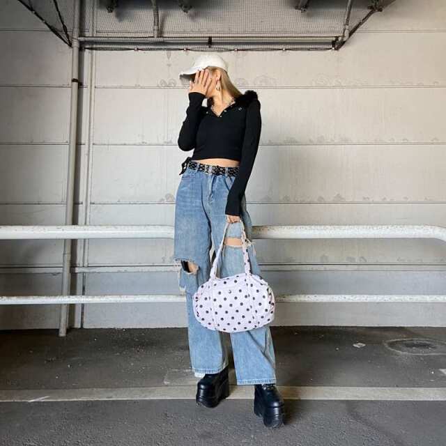 ドットボストンバッグ