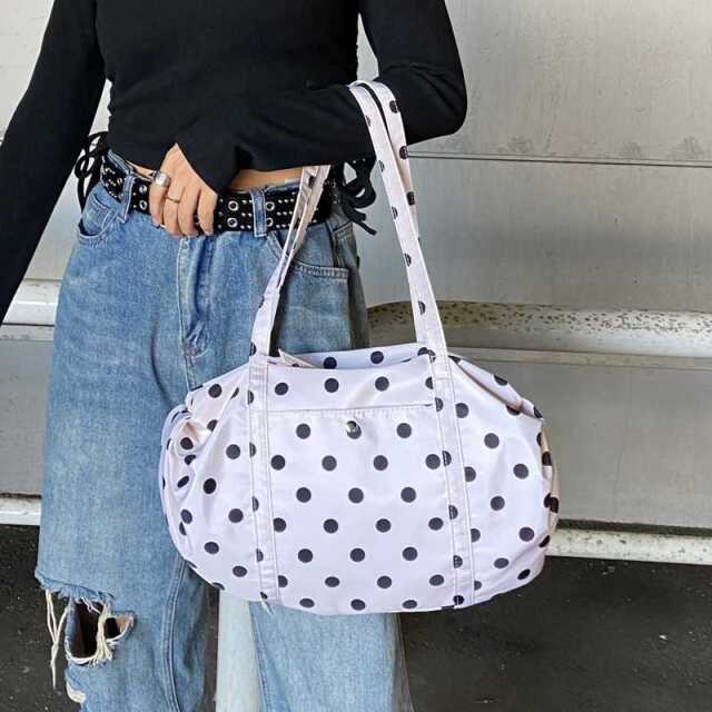 ドットボストンバッグ