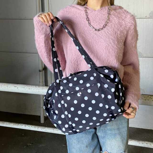 ドットボストンバッグ