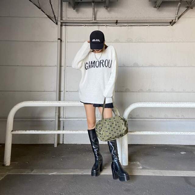 ドットボストンバッグ