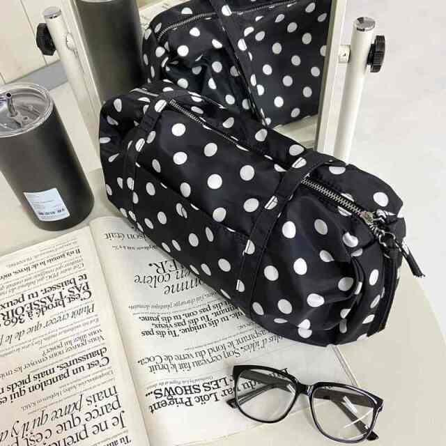 ドットボストンバッグ