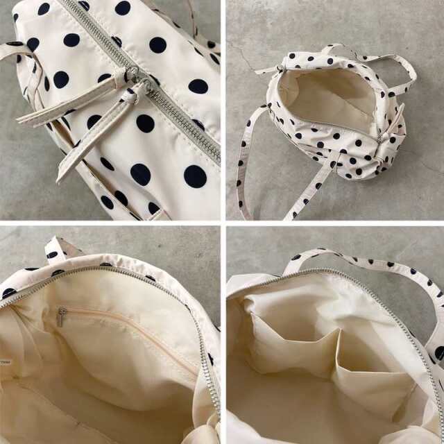 ドットボストンバッグ