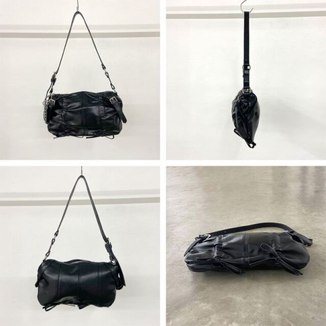 ドロストハートチャーム付きバッグ