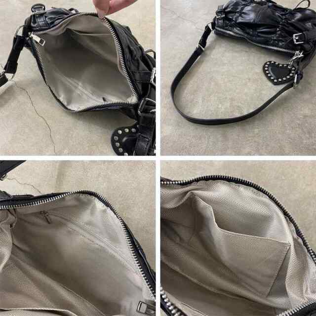 ドロストハートチャーム付きバッグ