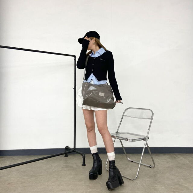 プレートZIP2WAYバッグ