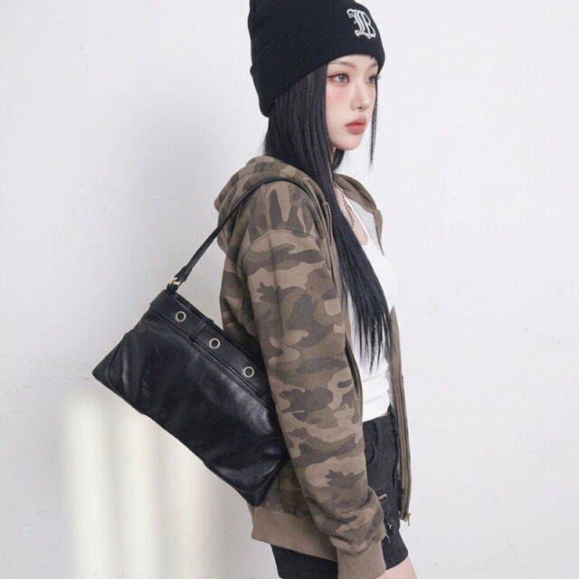 ハトメ2WAYバッグ