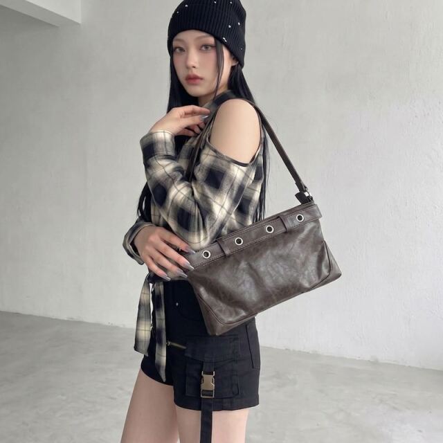 ハトメ2WAYバッグ