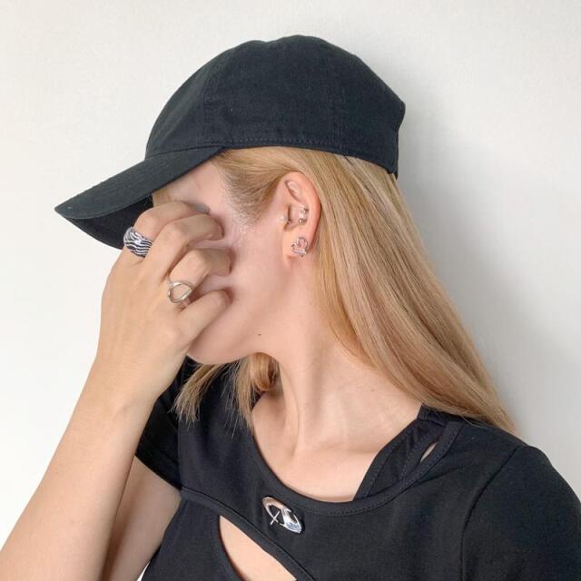ミニハートピアス