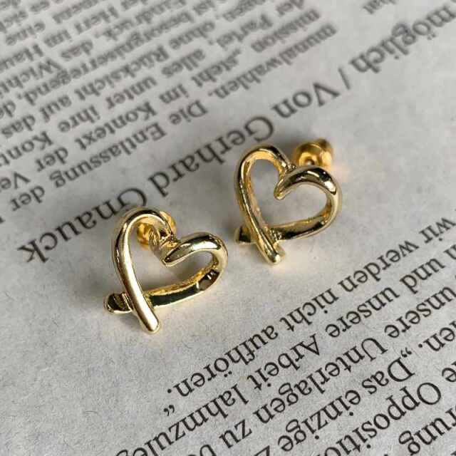 ミニハートピアス