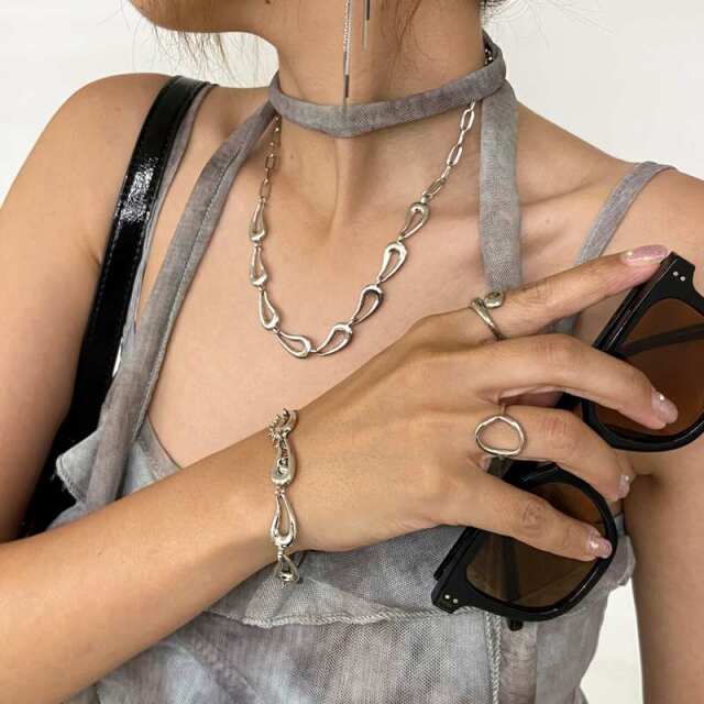 シズクネックレス・ブレスレットセット