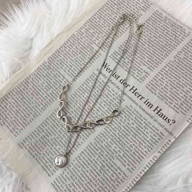 2連パールネックレス