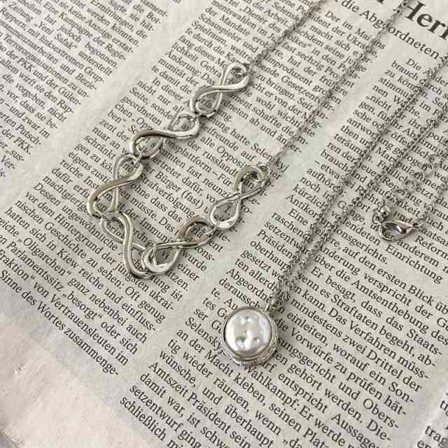 2連パールネックレス