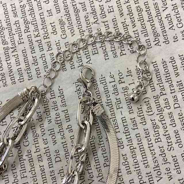 スター3連ネックレス