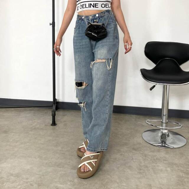 ハートクロスフラットサンダル