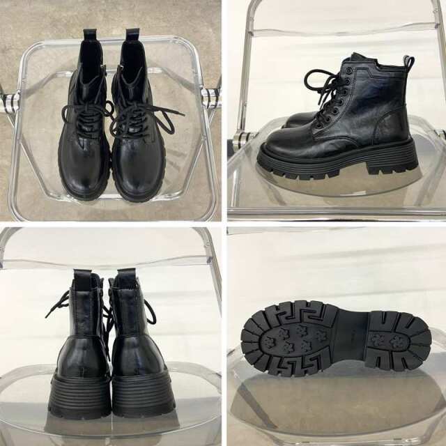 レースアップブーツ