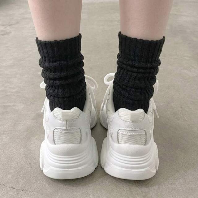 クロスストーン厚底スニーカー