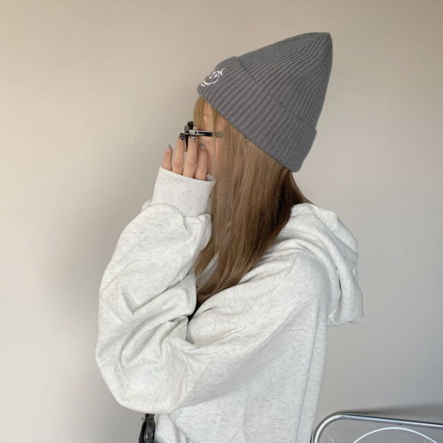 ロゴニット帽