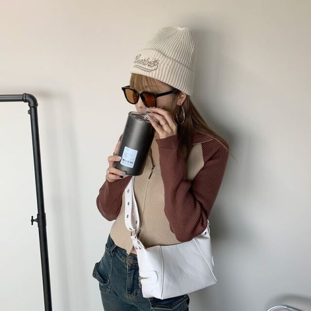 ロゴニット帽