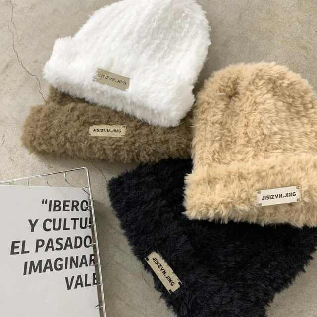 non-hedge プレートシャギーニット帽|TiMTiMオンラインストア