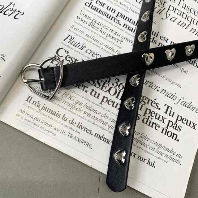 新品　未使用　パメオポーズ　ハート　ベルト non-hedge ハトメハートベルト|TiMTiMオンラインストア