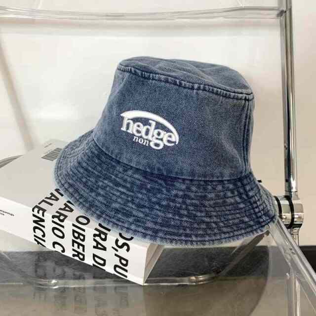 non-hedge hedgeロゴデニムバケットハット|TiMTiMオンラインストア