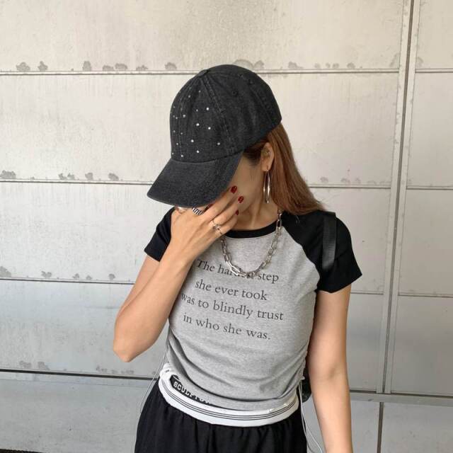 Yumin ha メッシュキャップ　New jeans着用 Yumin ha メッシュキャップ New jeans着用 - メルカリ