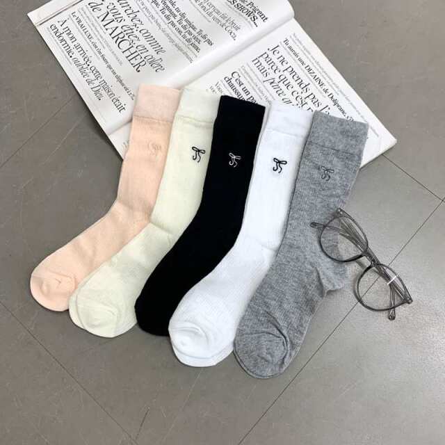 プチリボンソックス