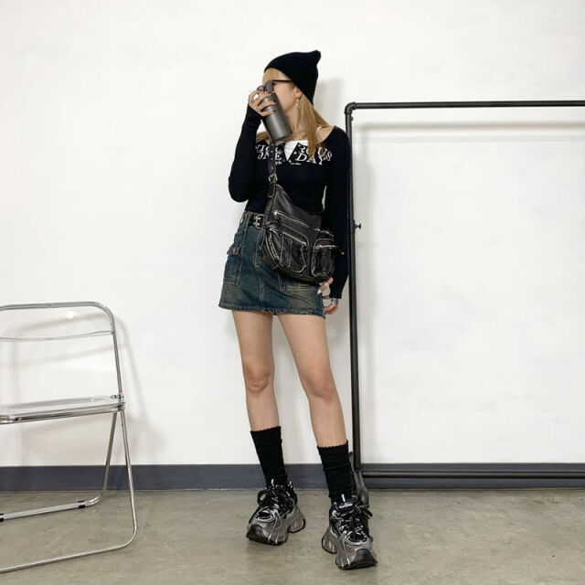 リブニットビーニー